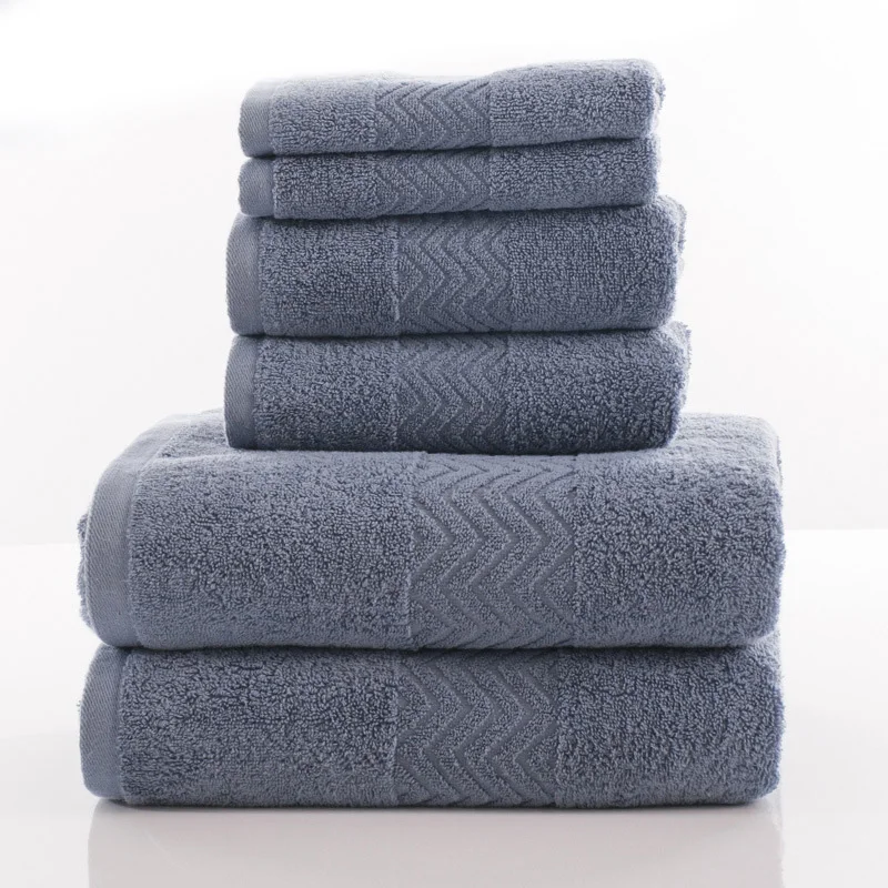 

Towels Bathroom Set Luxury Cotton Turkish Towel Absorbent Adult Bath Towels 2 Large Bath Towels,2 Hand Towels,2 Face Towels Set