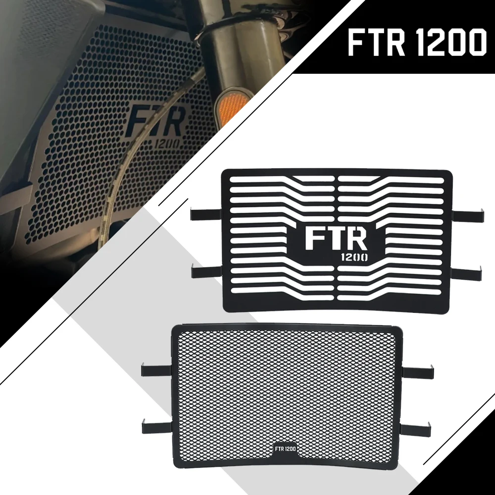 Фото Решетка радиатора мотоцикла, защитная крышка для INDIAN FTR1200S FTR1200R FTR 1200 S R FTR1200 RALLY SPORT CARBON 2019-2025 №1
