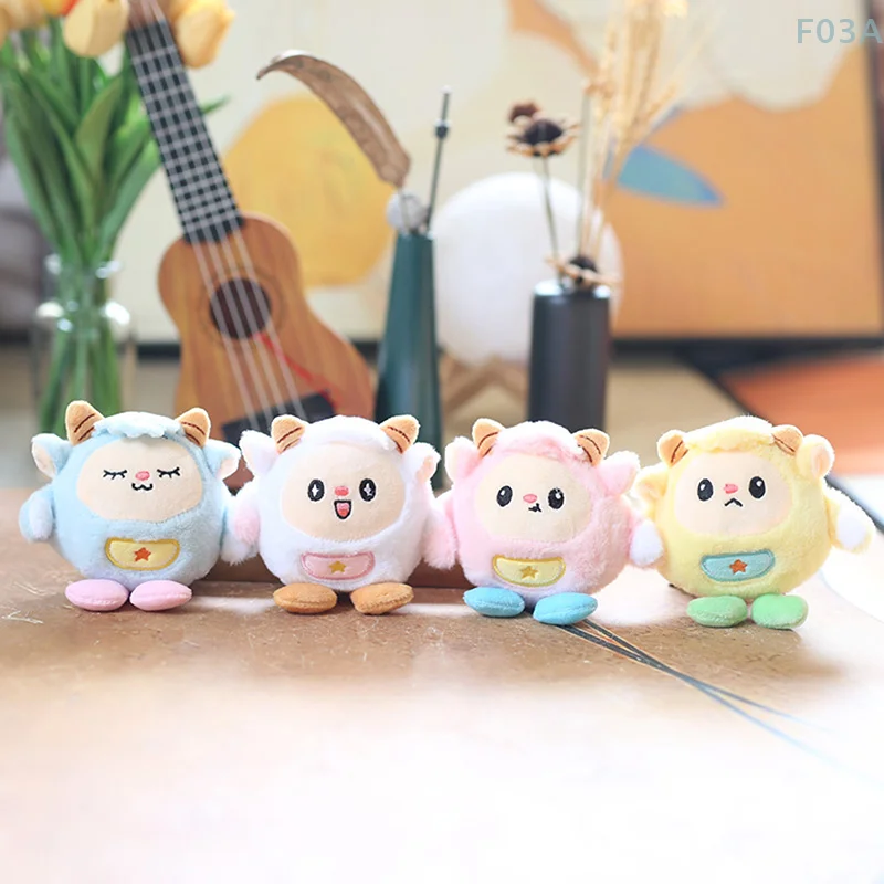 1 шт. милая мини-овечка плюшевая подвеска декор для рюкзака в виде овцы мягкая