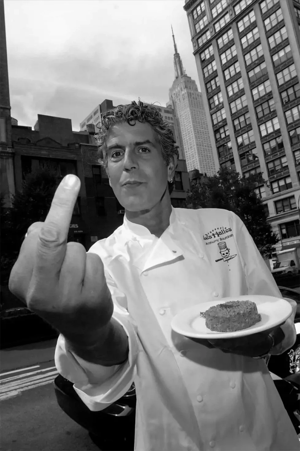 

Плакат Энтони Бурден, печать на холсте