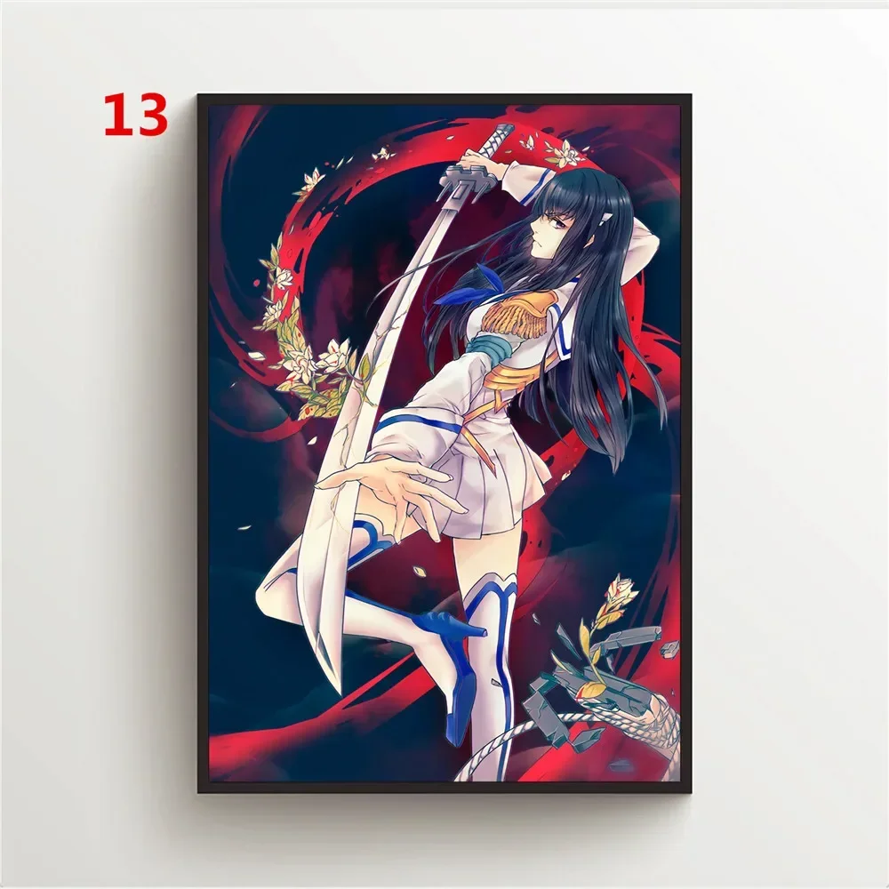 Аниме Kill La Kiryuuin Satsuki X Matoi Холст Картина Настенное Искусство Современный Стиль