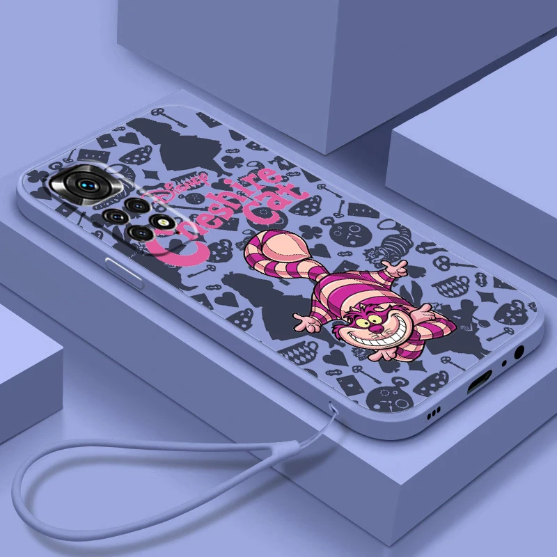 

Disney Cat Miraculous Cat Phone Case For Xiaomi Redmi Note 12 11T 11S 11E 10S 10T 10 9T Pro Plus Liquid Rope Funda Cover