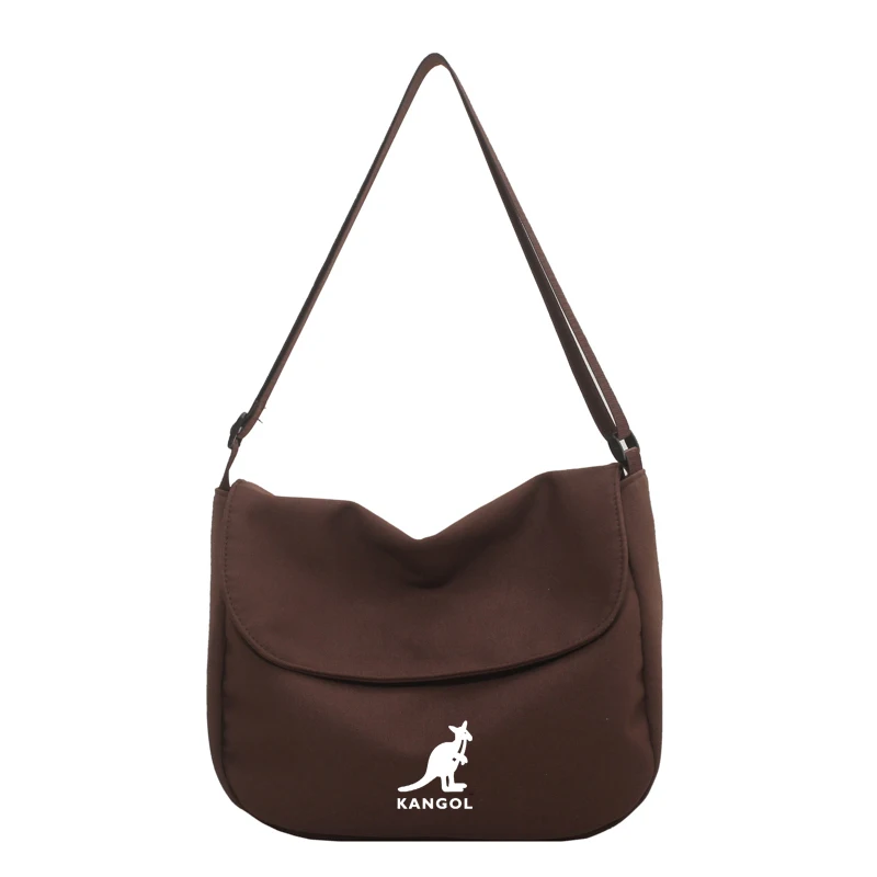 Kangol Men's and Women's Sports Casual Student Schoolbag Crossbody Bags Shoulder Bag Messenger Bag Purses and Handbags