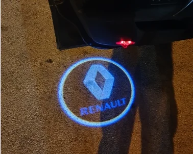 

2 шт. светодиодный проекционный декоративный окружающий свет для двери автомобиля для Renault Laguna Talisman Magane Latitude VEL SATIS 2001-2004