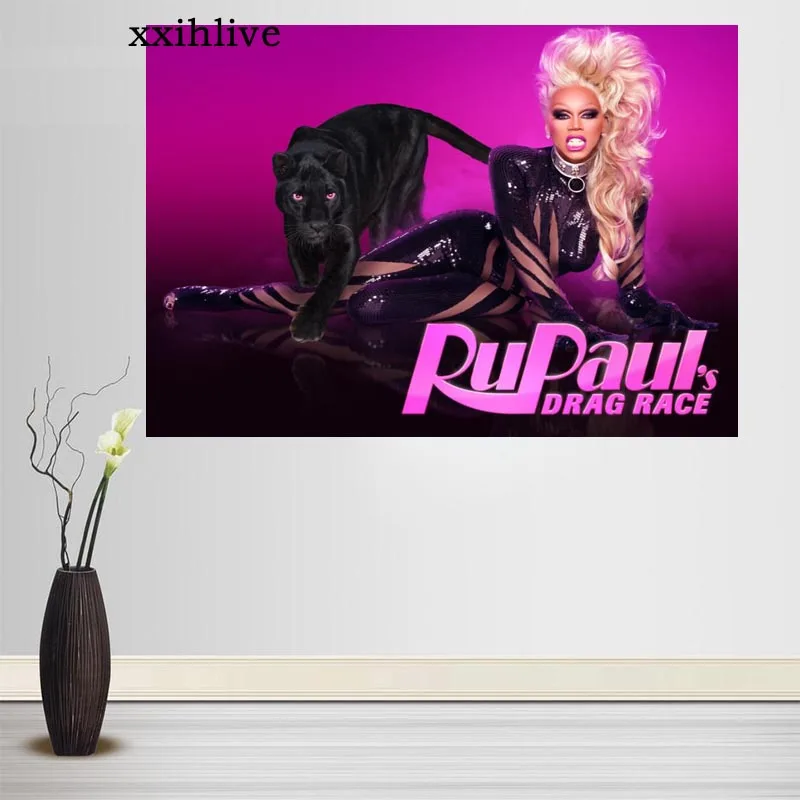 

Плакат RuPaul's Drag Race шелковый холст XXIHLIVE