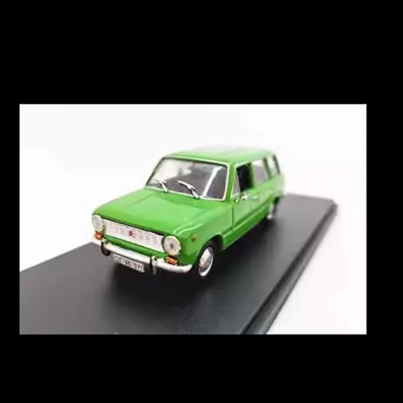 

Литая в масштабе 1/43 LADA BA3 2102, Классическая модель для путешествий из сплава, зеленая винтажная модель автомобиля, коллекционная игрушка в подарок