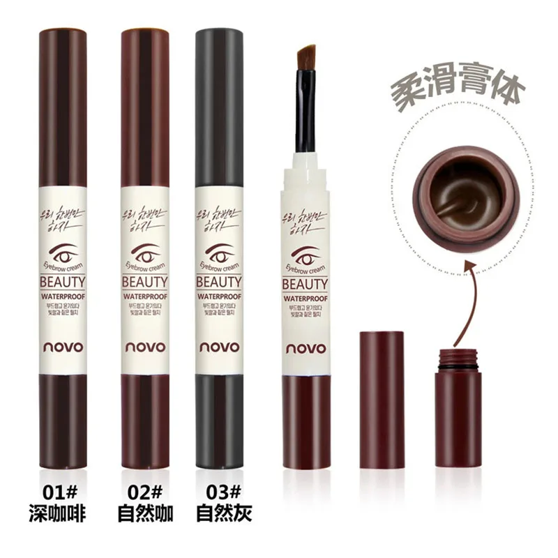 

1Pcs Eyebrow Pencil Rotatable Eyebrow Enhancer Long Lasting Makeup Pencil Eye Waterproof Eyebrow Brush Makeup Cosmetic Tool