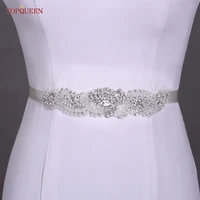 topqueen s78 bridal silver rhinestones belt wedding accessories women party evening dress peals belts designer brand decorative