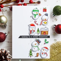 christmas house metal cutting dies and clear stamps new arrival 2022 scrapbooking paper craft decoration supplies card making
