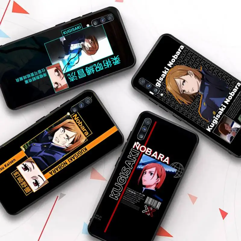 

Kugisaki Nobara Jujutsu Kaise Phone Case for Samsung Galaxy A 51 30s a71 Soft Silicone Cover for A21s A70 10 A30