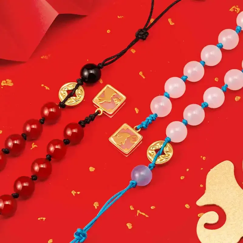 Аниме Grandmaster of Demonic Cultivation косплей официальный Wei Wuxian Lan Wangji браслет с подвеской