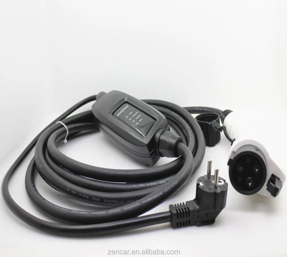 

16A Duosida j1772 EVSE Level 2 Charger Electric Vehicle Charging Equipment