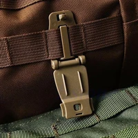 new outdoor hanging buckle black military fan backpack accessories webbing connection clip buckle backpack fixing buckle