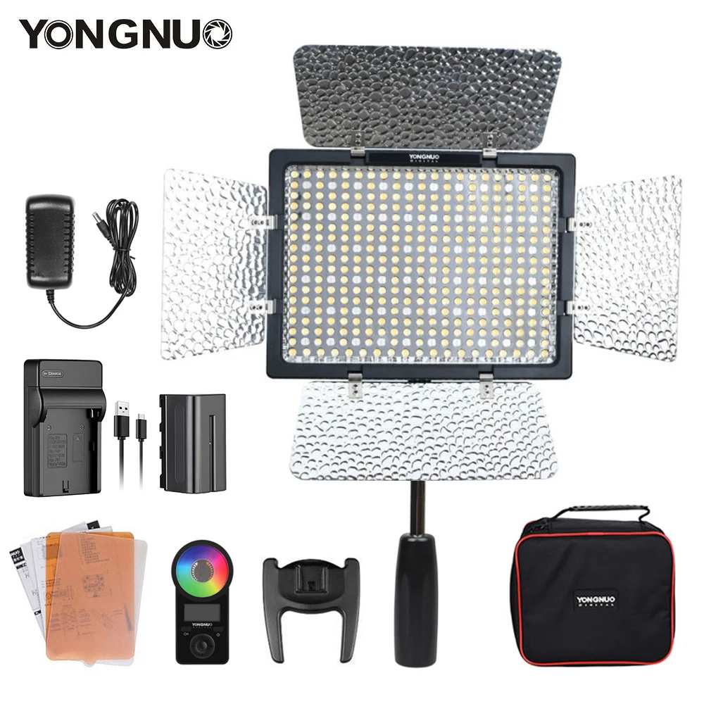Yongnuo YN300 IV YN-300 IV RGB светодиодный Video 5600K RGB полноцветная камера фото освещение для студии видео VS YN300AIR II YN360