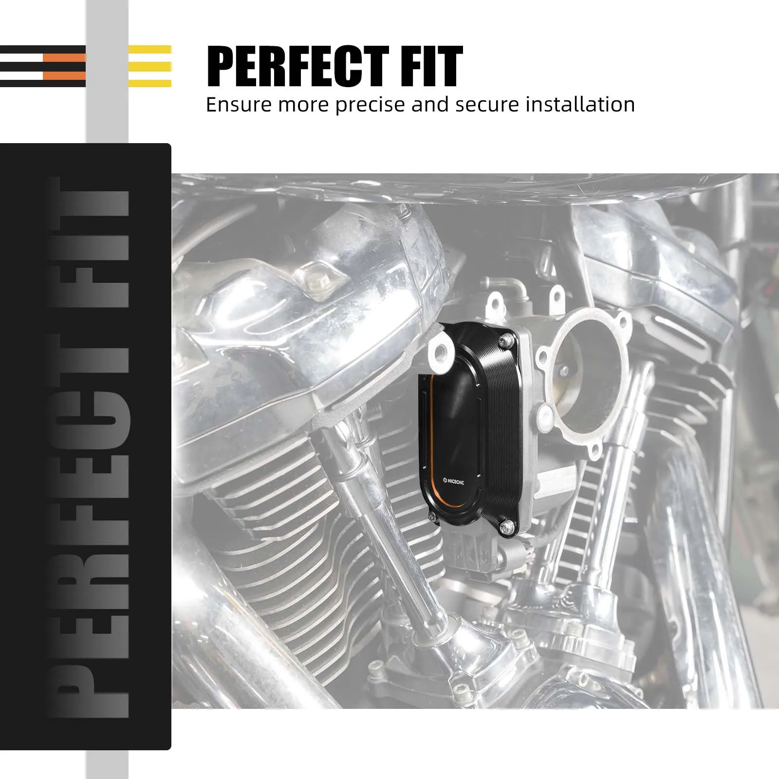 Крышка корпуса дроссельной заслонки для Harley Street Glide FLHX 2017-2023 Fat Bob FXFB Road/Glide King FLHR Tri