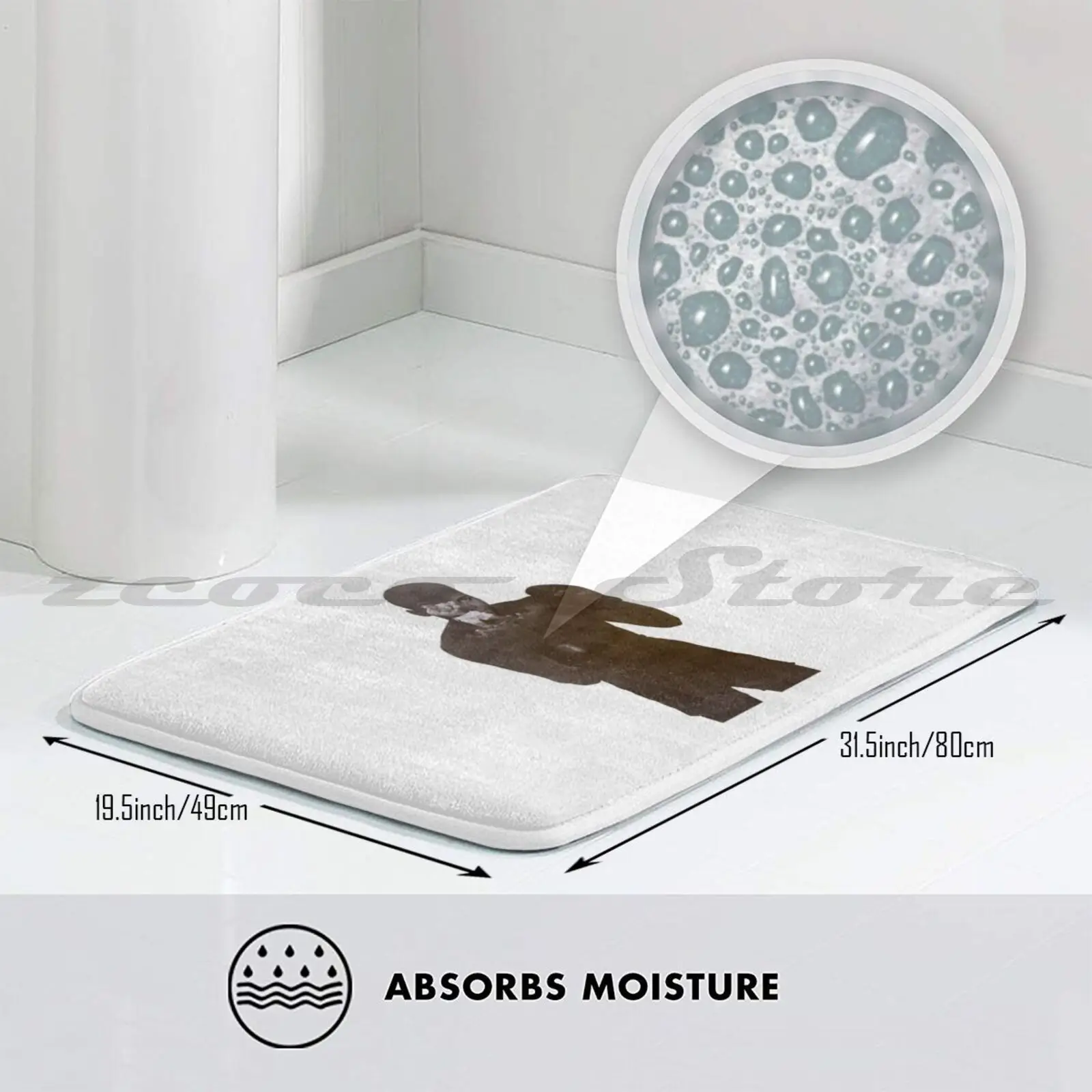 Самый большой из всех времени мягкий коврик для двери нескользящий поглощения