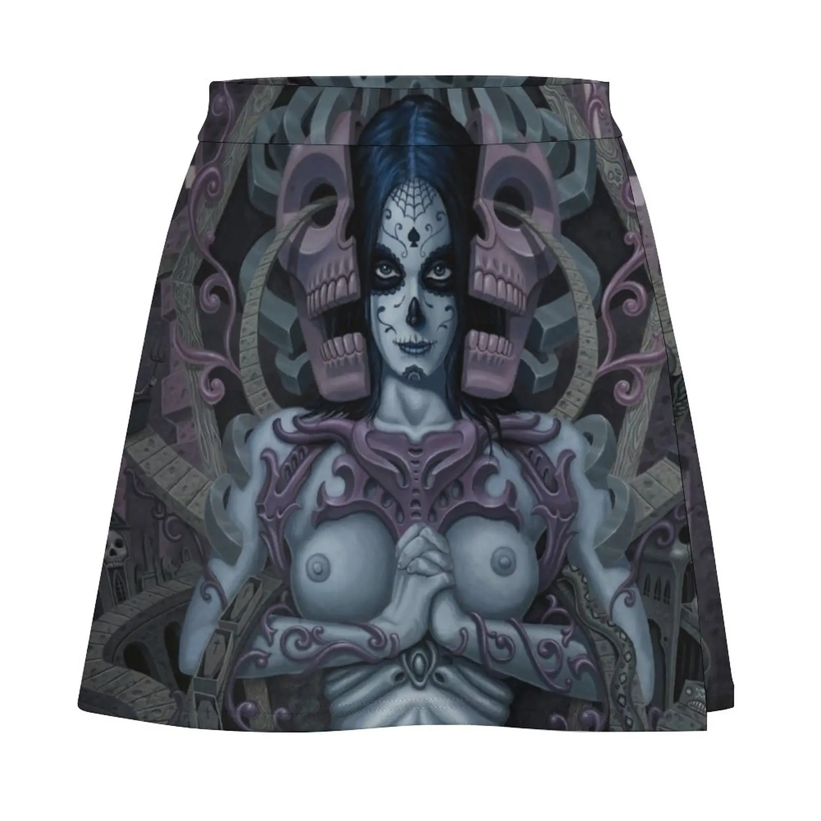 Мини-юбка Katrina Koaster Корейская женская одежда корейская