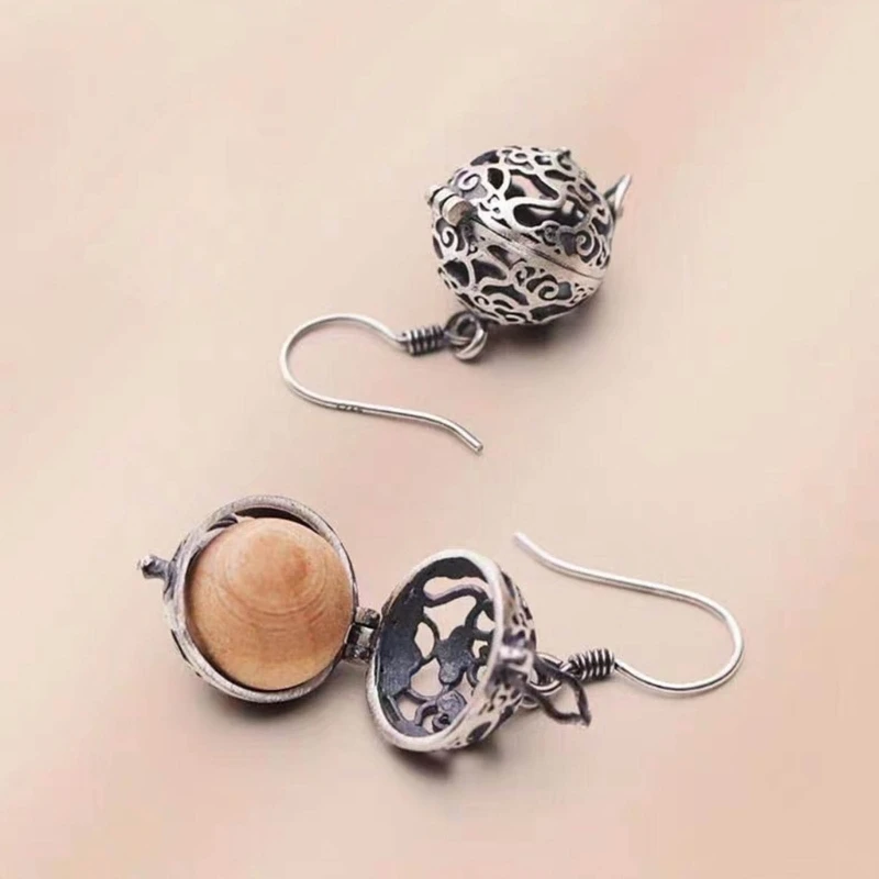 

Fashion Essential Oil Diffuser Hook Earrings Vintage Sweet Cool Y2k Earings for Women Girls Party Jewelry