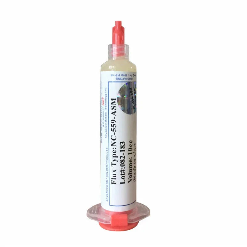 Паяльный флюс NC-559-ASM-UV 10 куб. См для ремонта телефонов светодиодных BGA SMD PGA PCB иглы в
