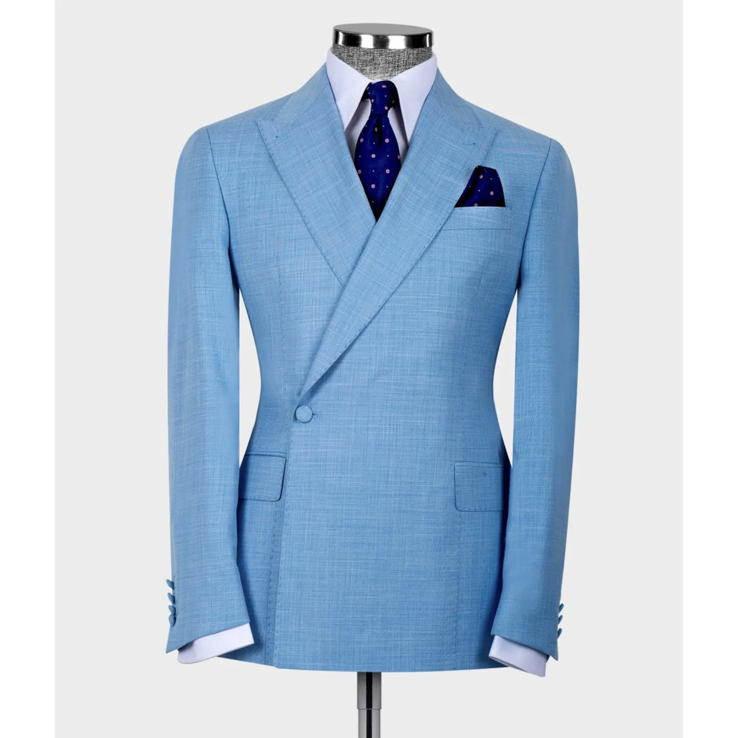 

Элегантный официальный пиджак, цельный двубортный пиджак с заостренным лацканом, бальзер для свадебной вечеринки, повседневный костюм, свободный наряд, мужская куртка