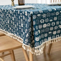 tablecloth for dinning table or desk tables cotton and linen nordic style dormitory table cloth decoracion para mesa de comedor