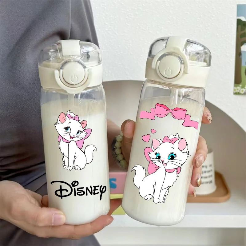 Прозрачная пластиковая бутылка для питья большая емкость 400 мл