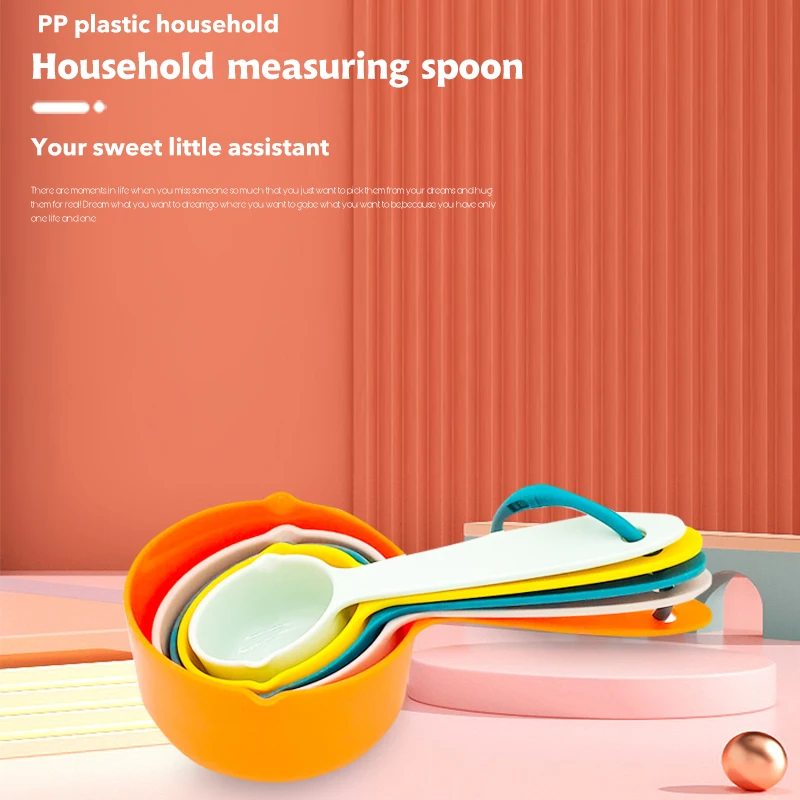 

Simple And Efficient Kitchen Accessories Color Tools Stackable Tools Measuring Cup Kitchen Combination Measuring Cup