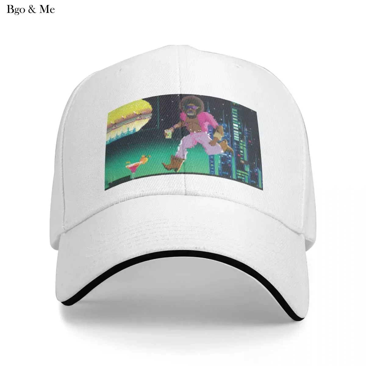 

2023 New Bigfoot Drinking Space Series 01 Cap Baseball Cap Visor Women Hat Men's