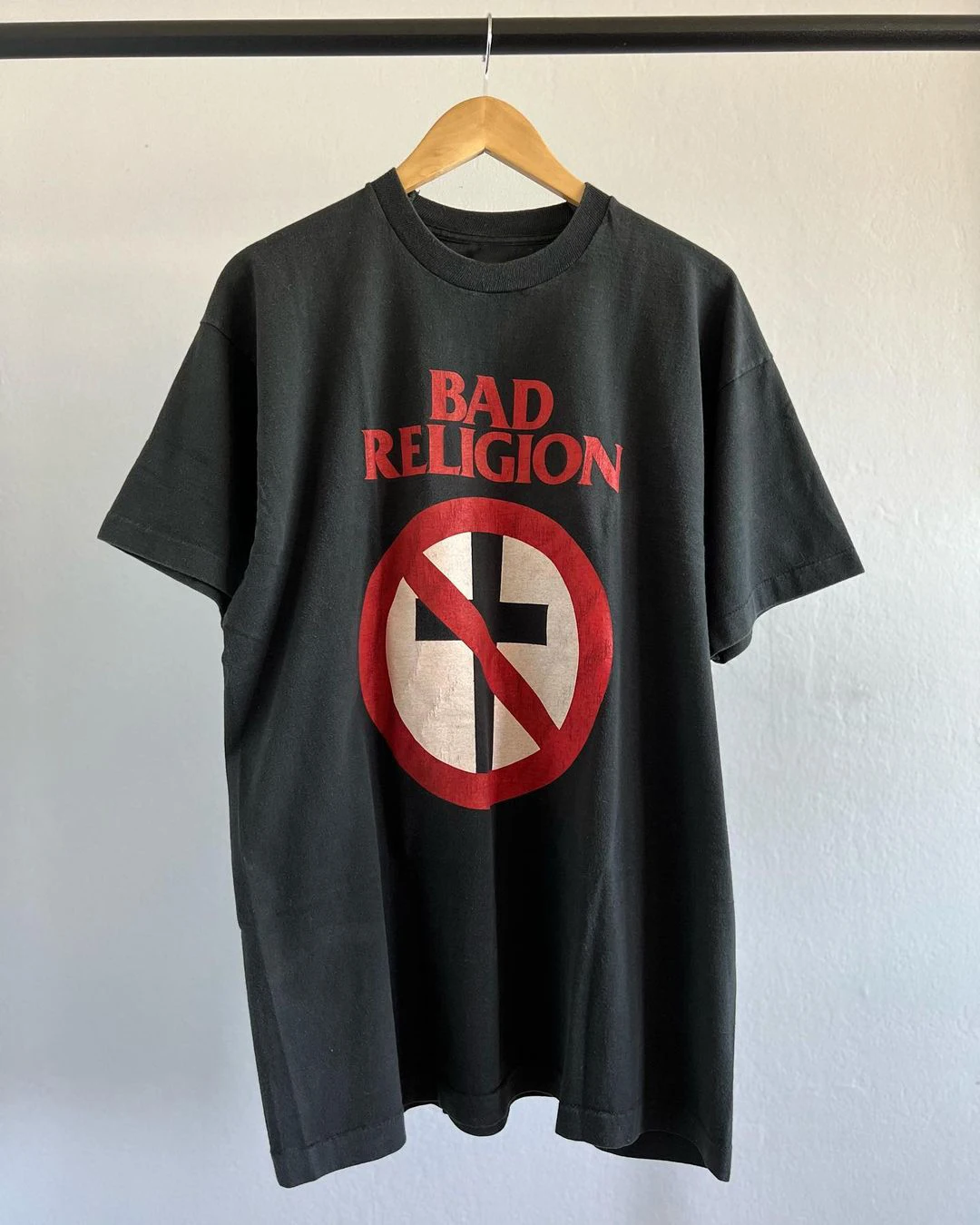 Плохая Религия зло панк браслет с коротким рукавом Maychao Ретро Рок западное