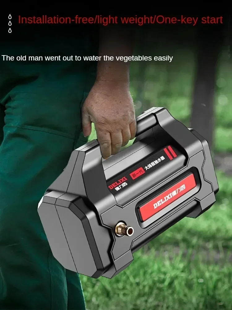 DEWALT Mini Electric Water Pump for Irrigation and Watering Vegetables Rechargeable Tool