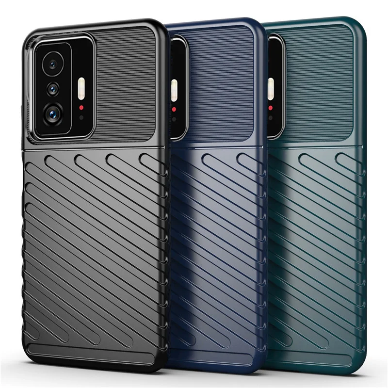 

Shockproof Case For Xiaomi 11T Pro Cover For Xiaomi 11T Pro Case Bumper Rubber Soft Coque For Xiaomi 11T 11 10T 10 9 Pro Fundas