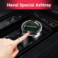 for haval car ashtray luminous metal plating fit for haval h6 h9 h2 h7 f7x m6 f5 accesorios para veh%c3%adculos interior smoke cover