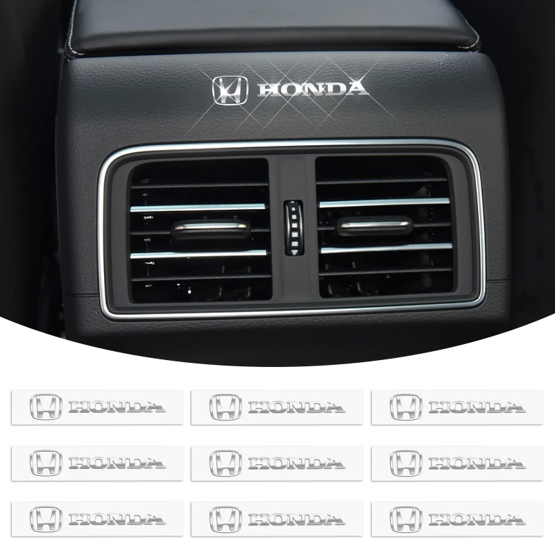 

2/5/10 шт. логотип автомобиля 3D металлические наклейки декоративные аксессуары для Honda Chevrolet Citroen Hyundai Peugeot Mitsubishi Skoda Volvo