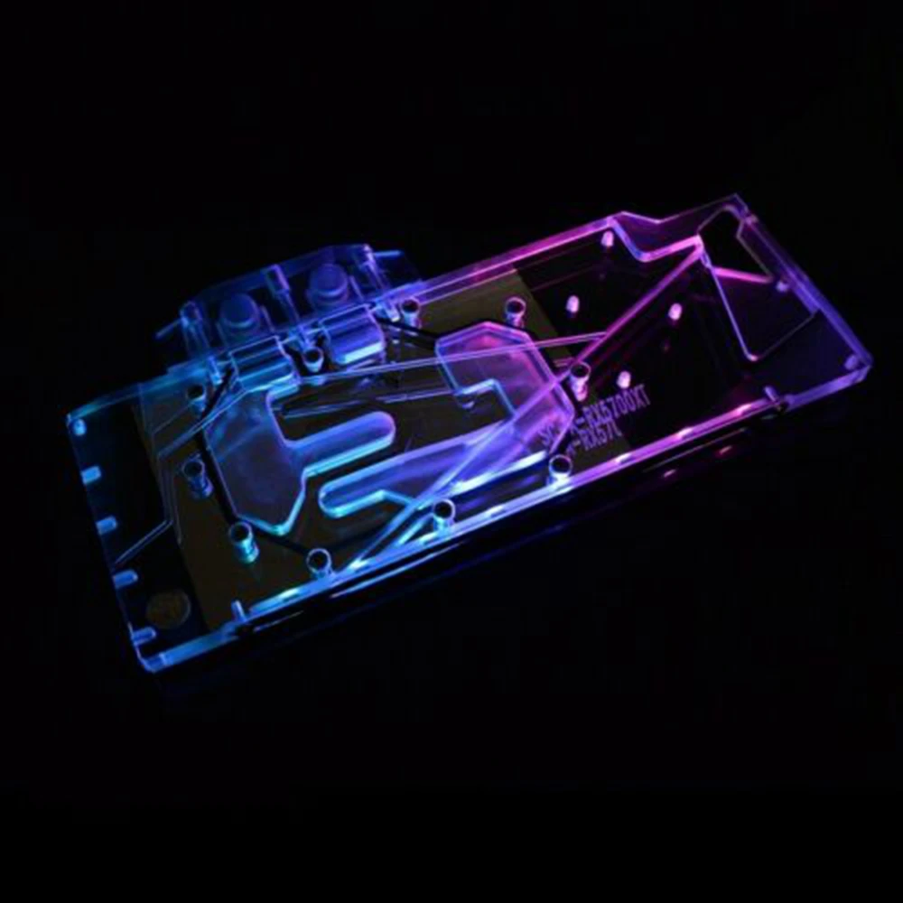 

GPU Water Cooling Block For AMD Radeon RX 5700 5700XT Public Version Graphics