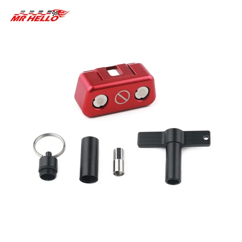 Замок OBD2, материал из алюминиевого сплава, устройство блокировки гнезда OBDII, защитная крышка порта OBD автомобиля