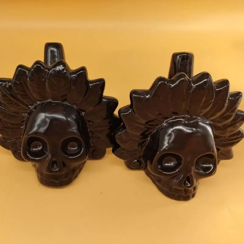 

1 шт. индейский креативный в форме черепа Ocarina уменьшает давление Ocarina сценическое представление Профессиональный музыкальный инструмент