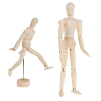 aswj 4 5 5 5 8 inch artist movable limbs male wooden toy model mannequin bjd art sketch draw action toy figures for kids gifts