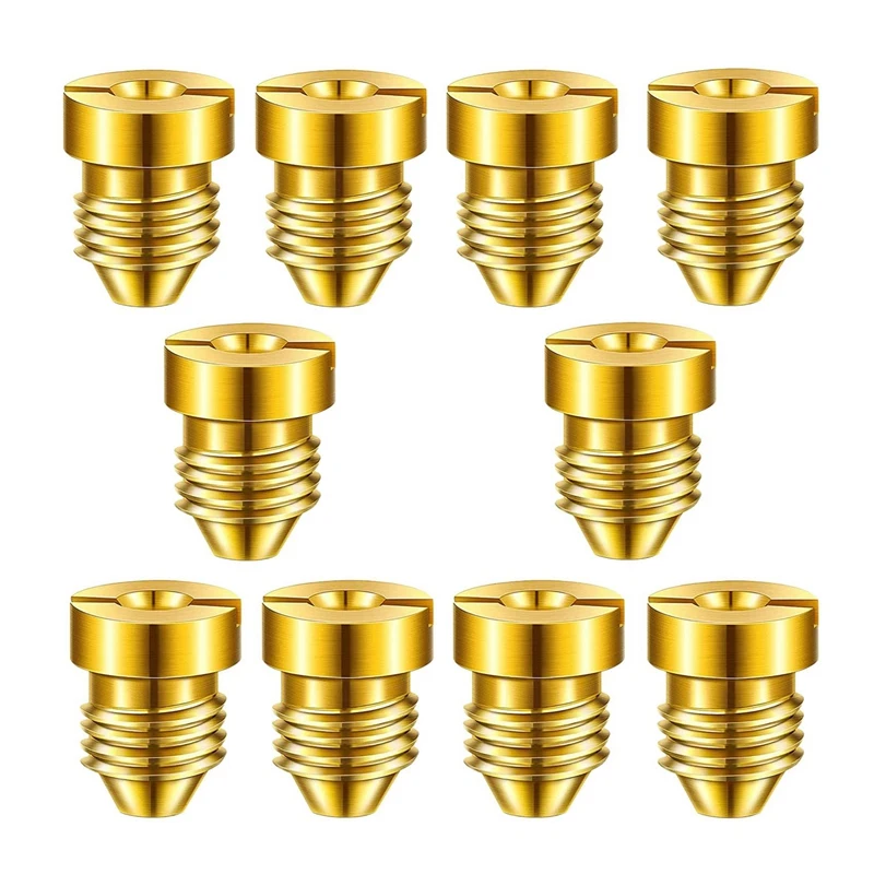 

New-10 Pack 1.1 Mm Foam Cannon Orifice Nozzle, Universal Thread Tips Accessories For Snow Foam Lance