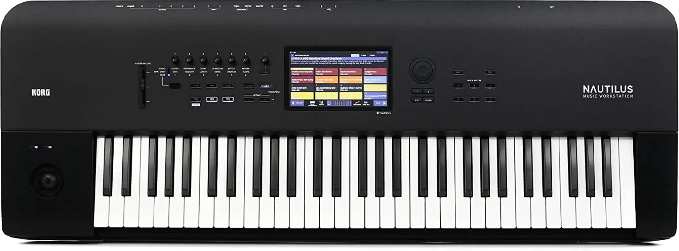 Летняя скидка 50% Korg Nautilus 61 61-клавишная рабочая станция-синтезатор