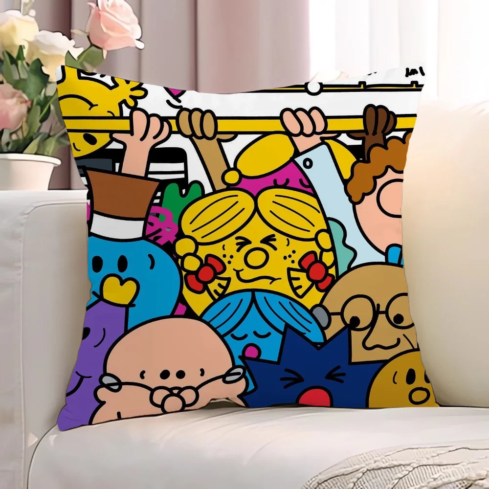 M-Mr. Мужские и маленькие подушки Наволочки для подушек искусственные Чехлы 45x45