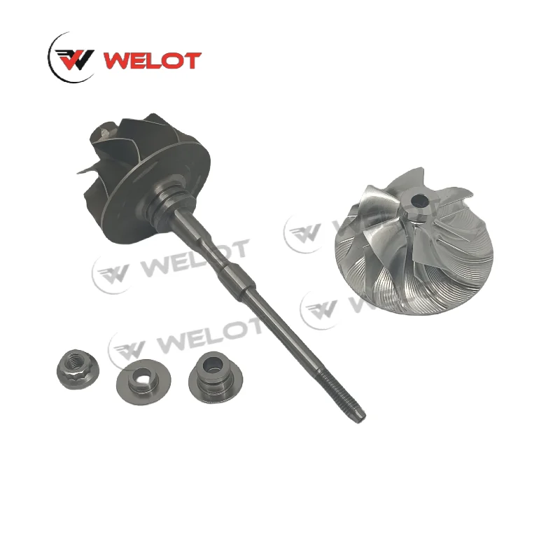 GTB1649V MFS Turbo ROTOR 757886 2823127400 КОМПРЕССОРНОЕ КОЛЕСО 6+6 лопастей для Hyundai Tucson 2.0 CRDi D4EA 140HP