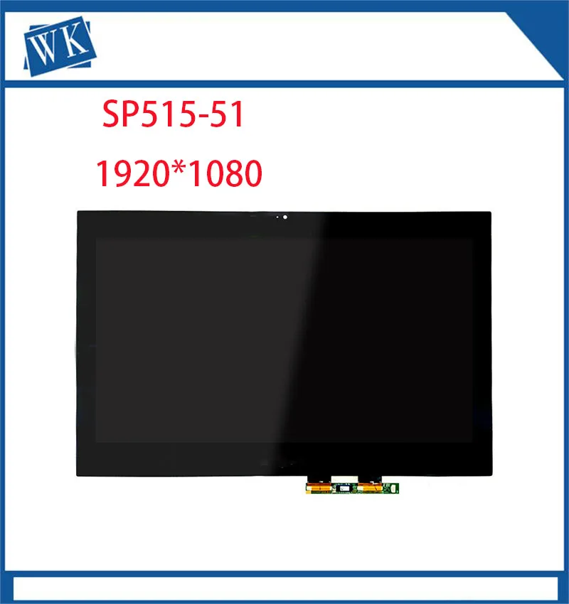 15, 6  FHD X     Acer Spin 5, SP515-51, pantalla FHD, digitalizador 