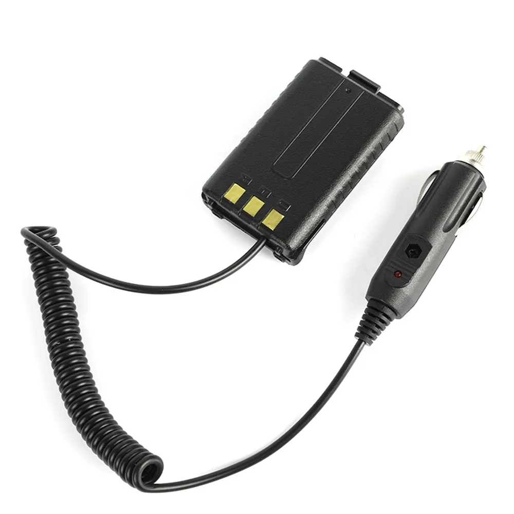 

Battery Eliminator Car Charger for Portable Radio UV-5R UV-5RE UV-5RA Two Way Radio 12-24V Walkie Talkie Accessories