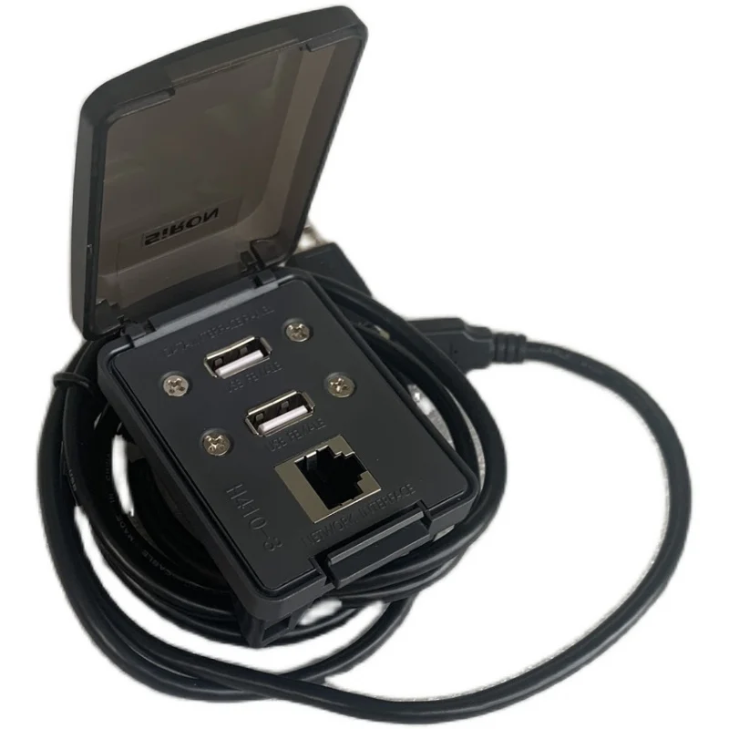 Две розетки usb для панели розетка шкафа электрическая коробка