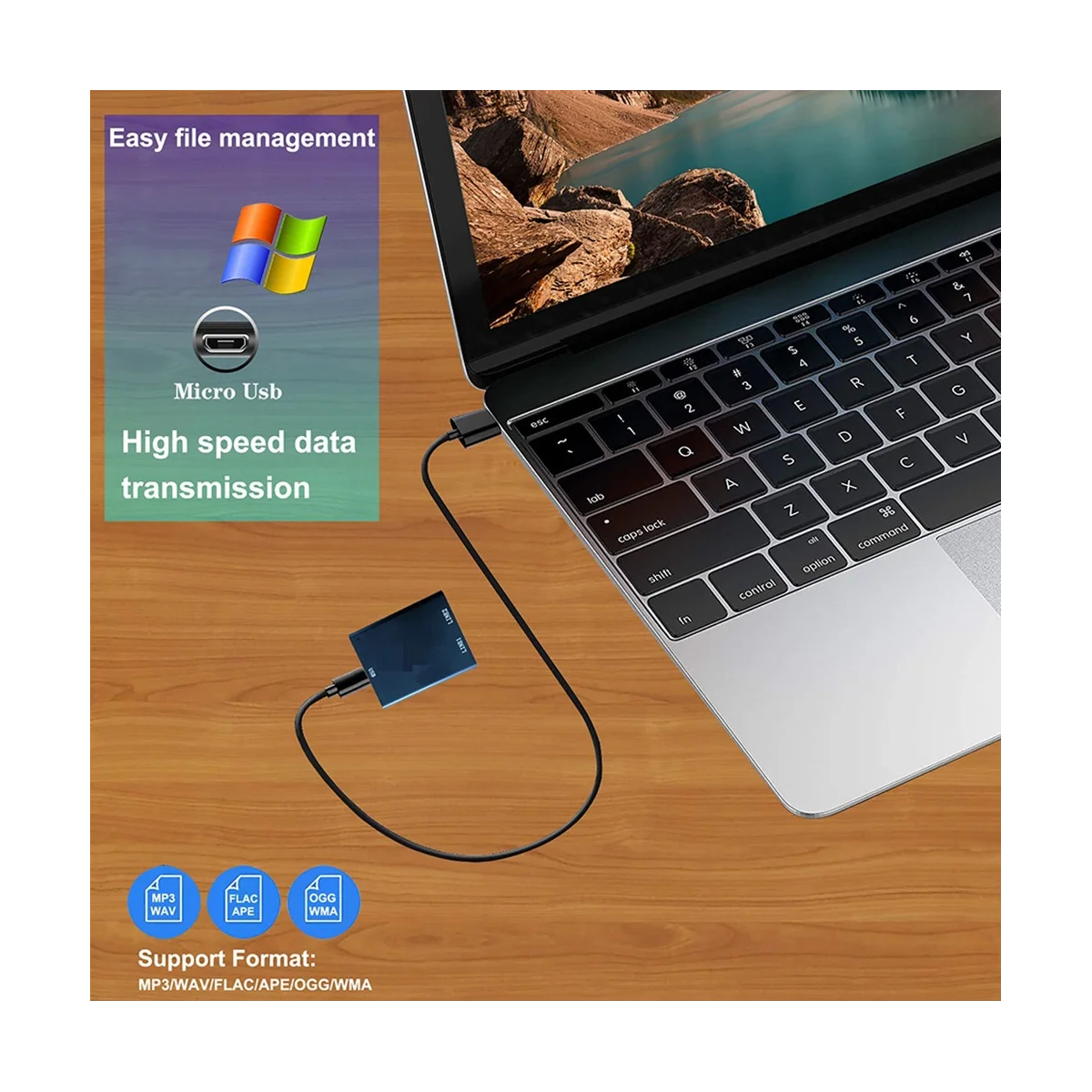 

Миниатюрный аналоговый диктофон для телефона, стационарный диктофон с SD-картой на 32 ГБ, миниатюрная записывающая коробка с американской вилкой