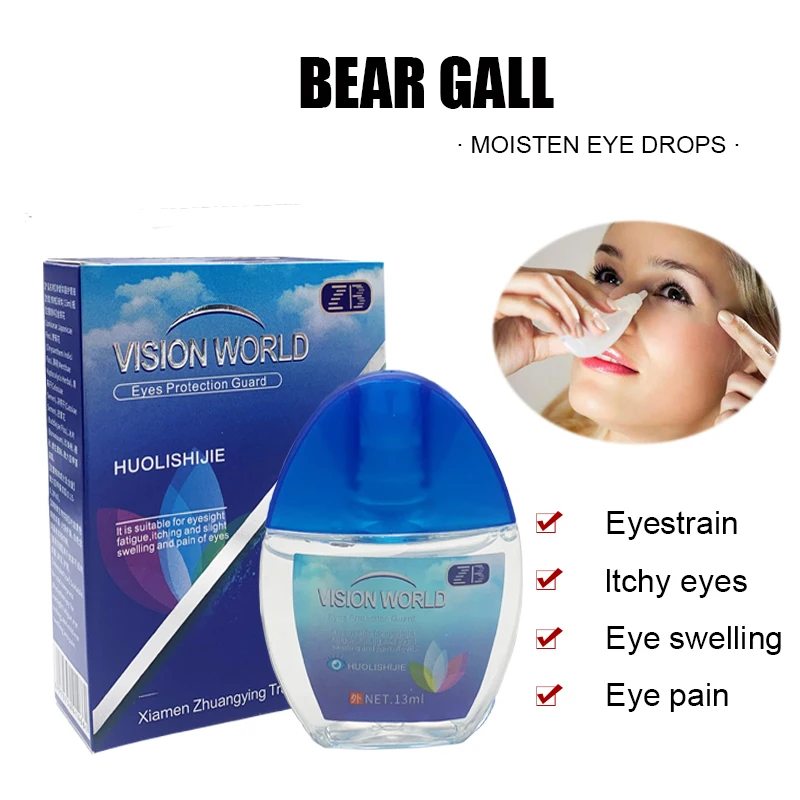 Relieve Eye Pain Eye Overuse Blurred Dry Eyes Drop Get Rid O