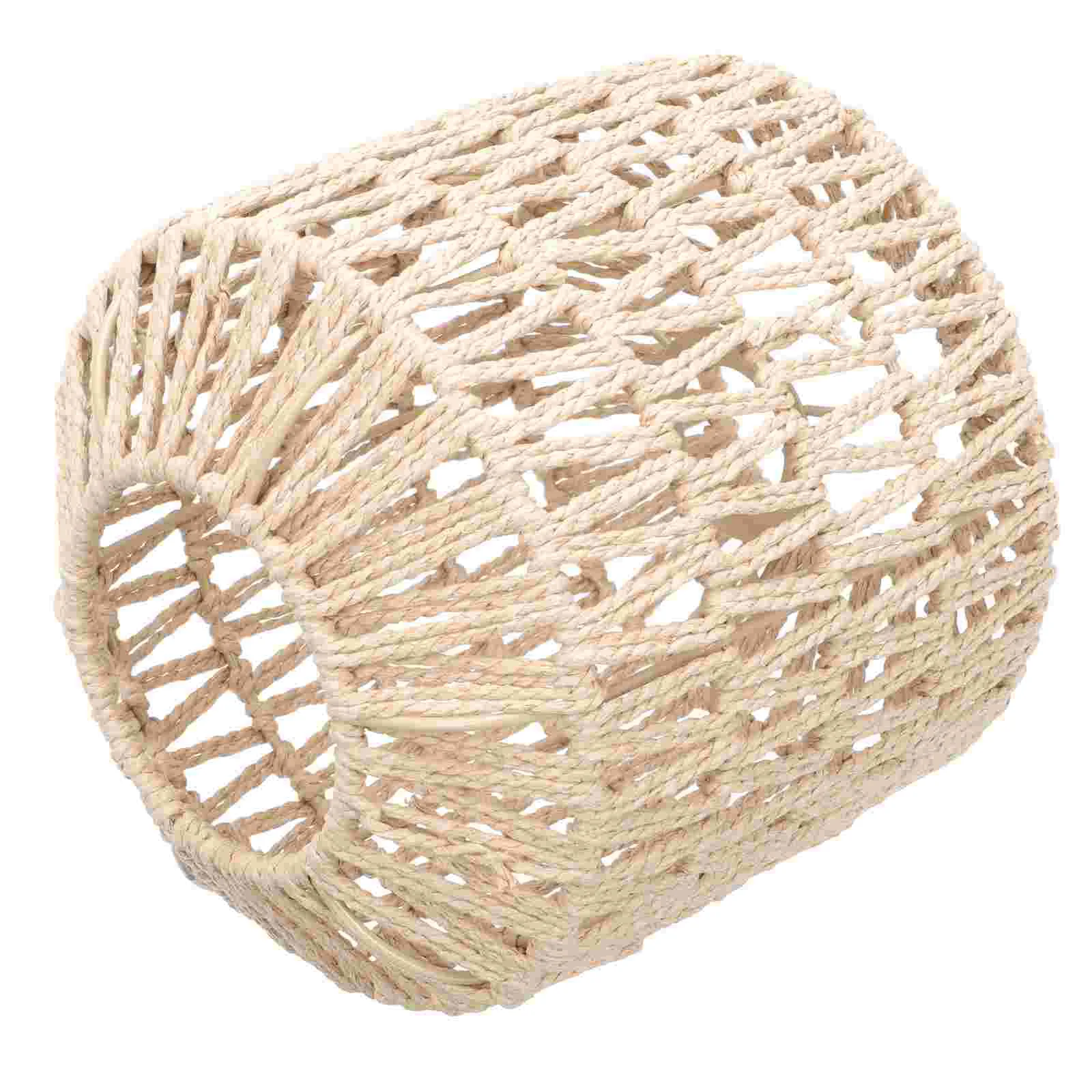 

Paper Rope Lampshade Light Shell Cover Imitation Rattan Household Ceiling Decor