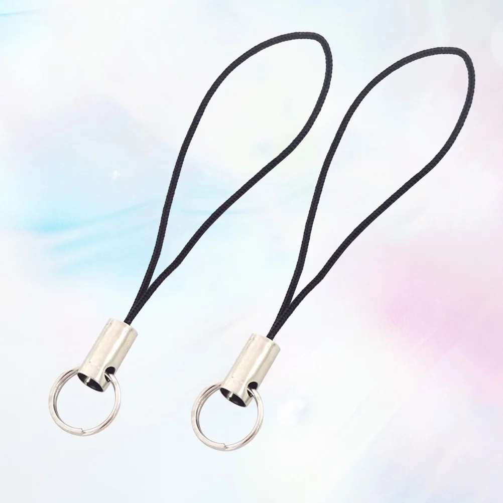 

100Pcs Simple Fashion Lanyard Men And Women General Short Wrist Rope Digital Camera Self Timer Lever Short Lanyard