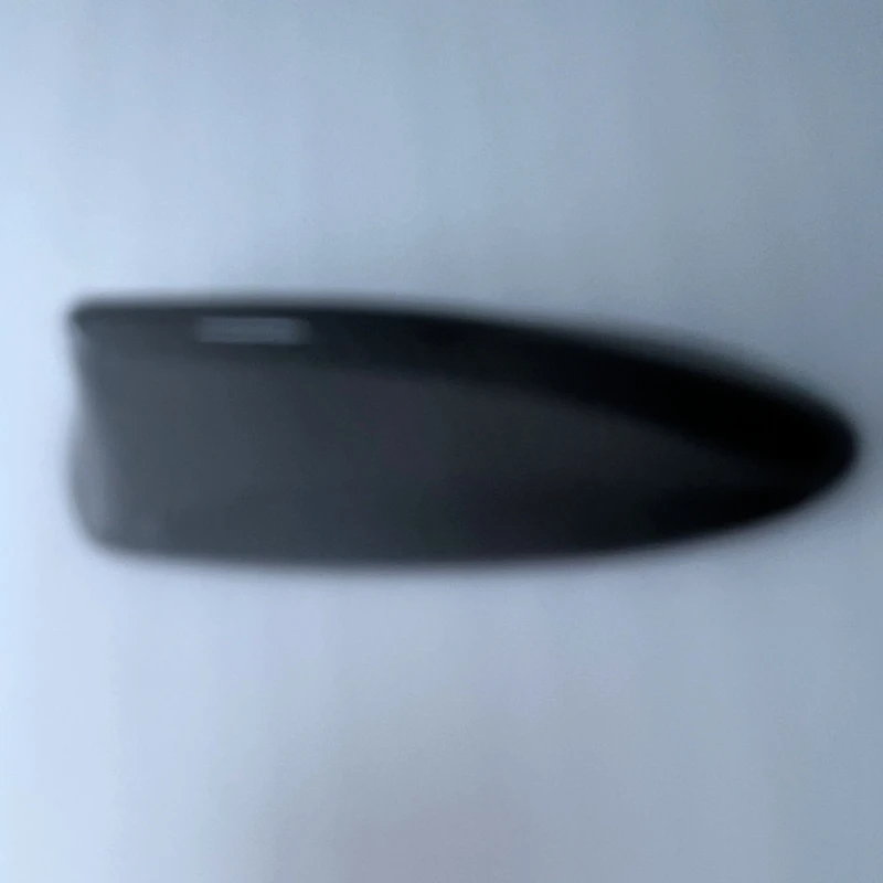 Автомобильный черный настоящий углеродное волокно декоративная крышка антенны