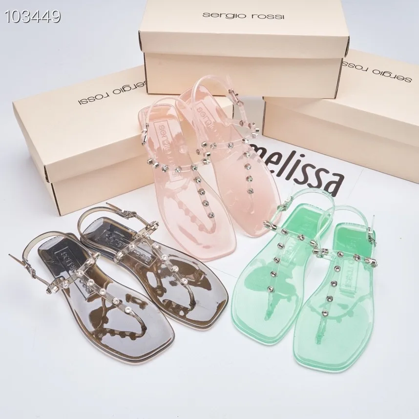 Прозрачные туфли на высоком каблуке. Сандалии плоской подошве. Женский бежевый